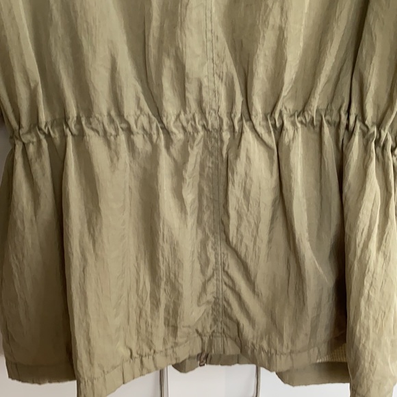 GAP HOODED JACKET WITH CINCH WAIST - Picture 3 of 14